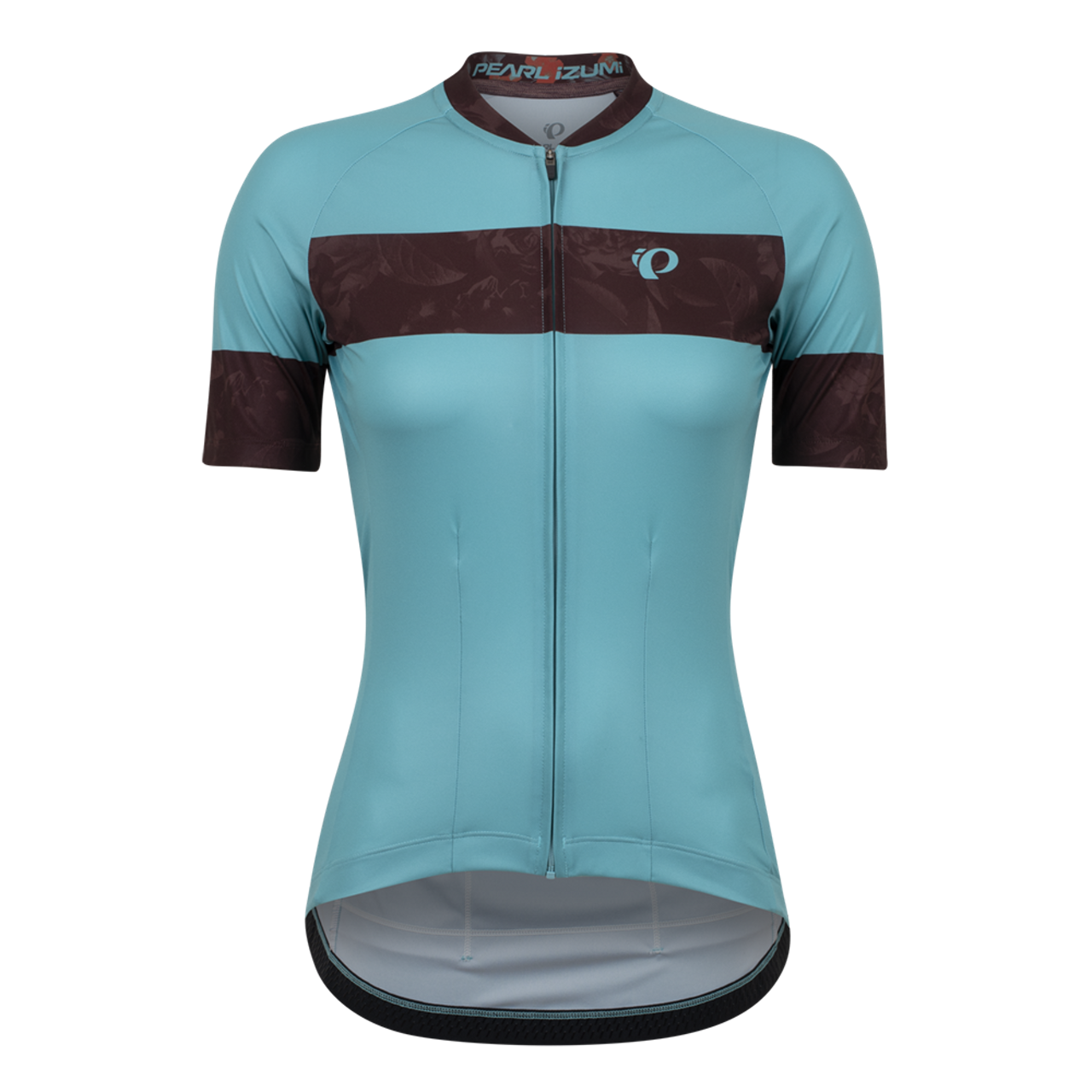 Pearl Izumi Attack Fietsshirt Korte Mouwen Blauw/Bruin Dames