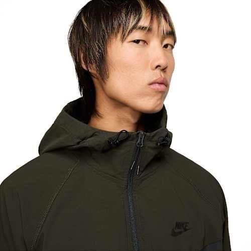 Nike Veste Tech Woven FZ - Vert/Noir
