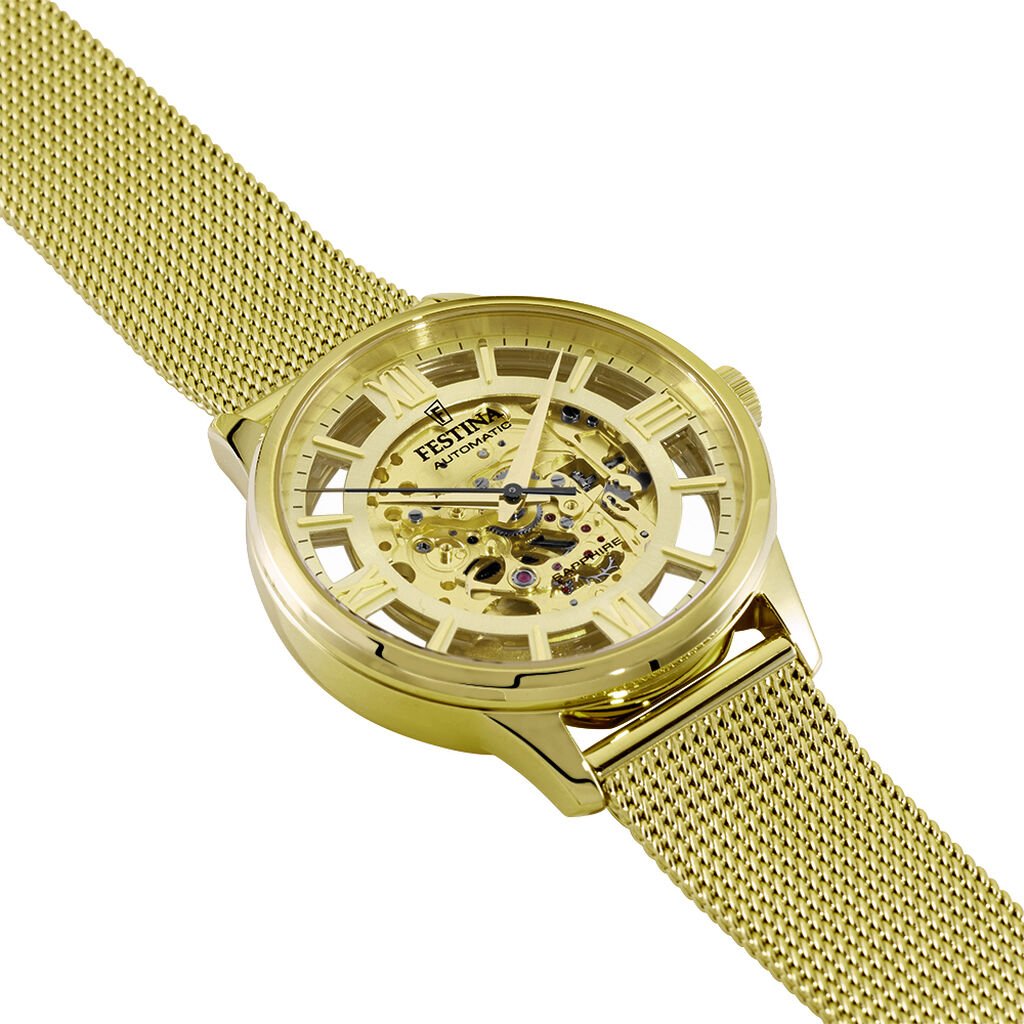 Montre Festina Automatic Doré