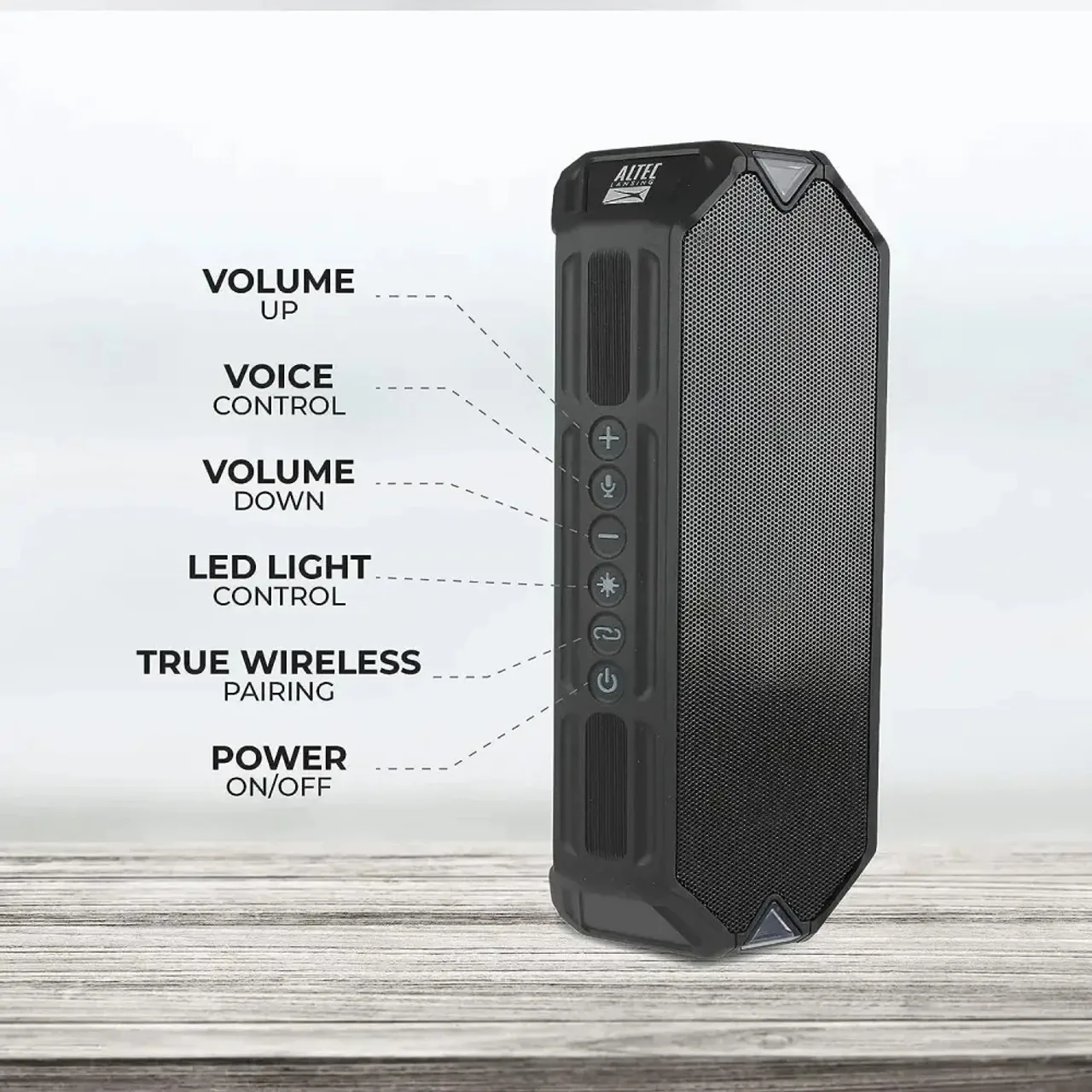 Altec Lansing HydraBoom Enceintes Bluetooth portables