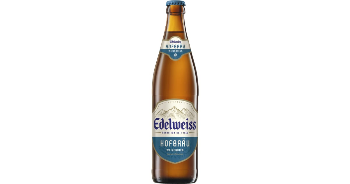 Edelweiss Hofbräu 0,5 Liter (Mehrweg)