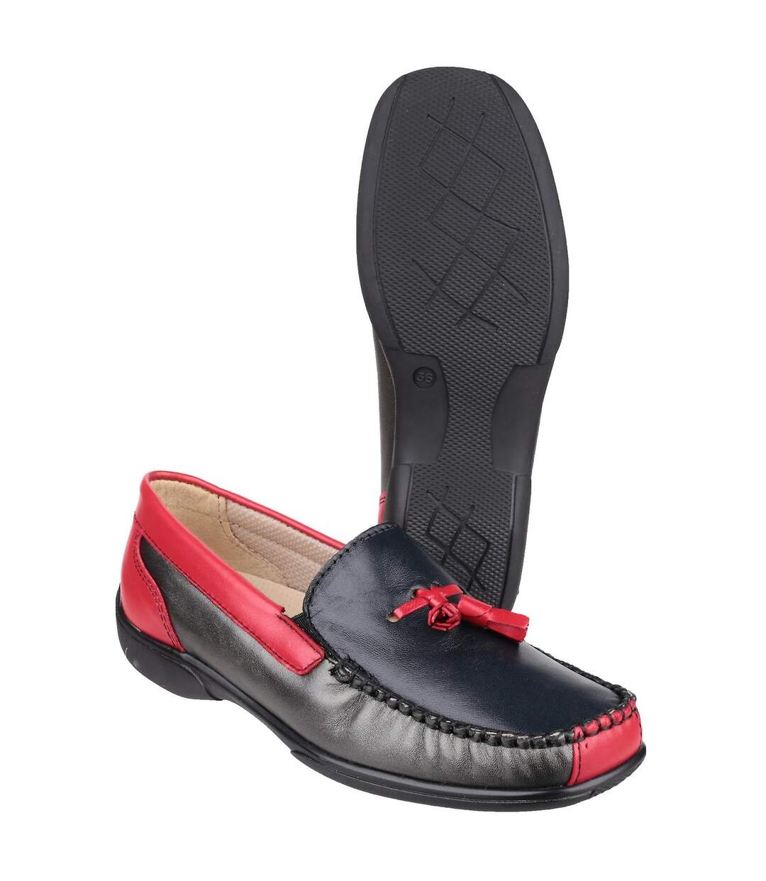 Cotswold Biddlestone - Mocassins en cuir - Femme (Multicolore) - UTFS1668