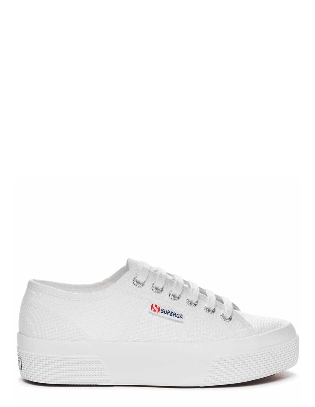 superga Baskets compensées Femme 2740 Platform Blanc