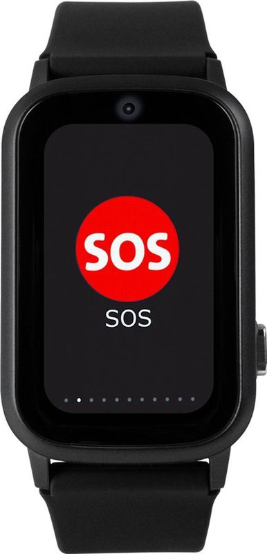 Lifewatcher - Senior 4G - Alarmeringshorloge - Zwart - GPS Tracker - Alarmknop