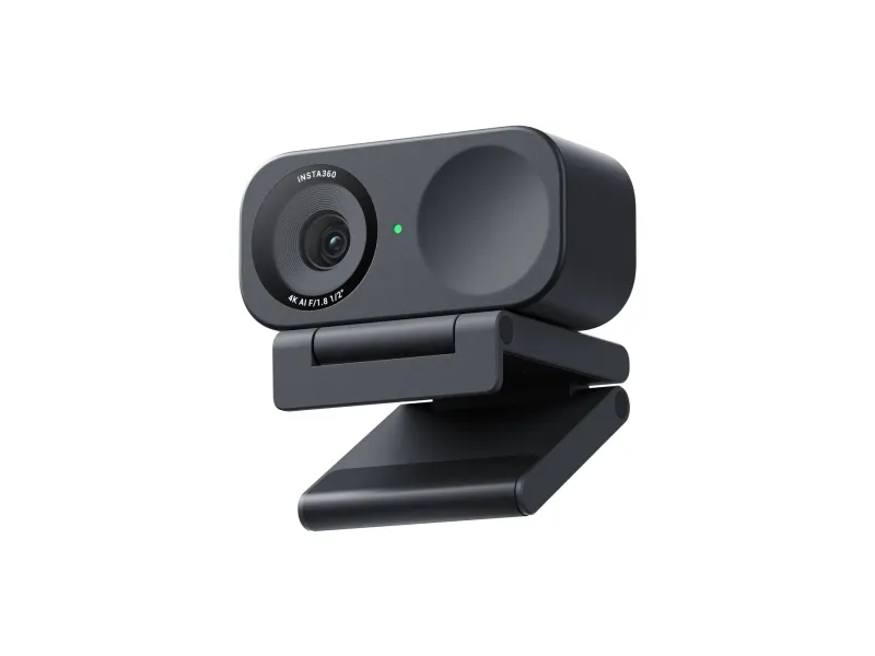 Insta360 Link 2C - Webcam - panonering / hældningsvinkel - farve - 4096 x 2160 - audio - H.264, MJPEG - DC 5 V