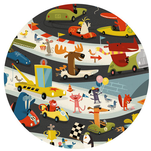 Djeco puzzel observation racebaan - 54st