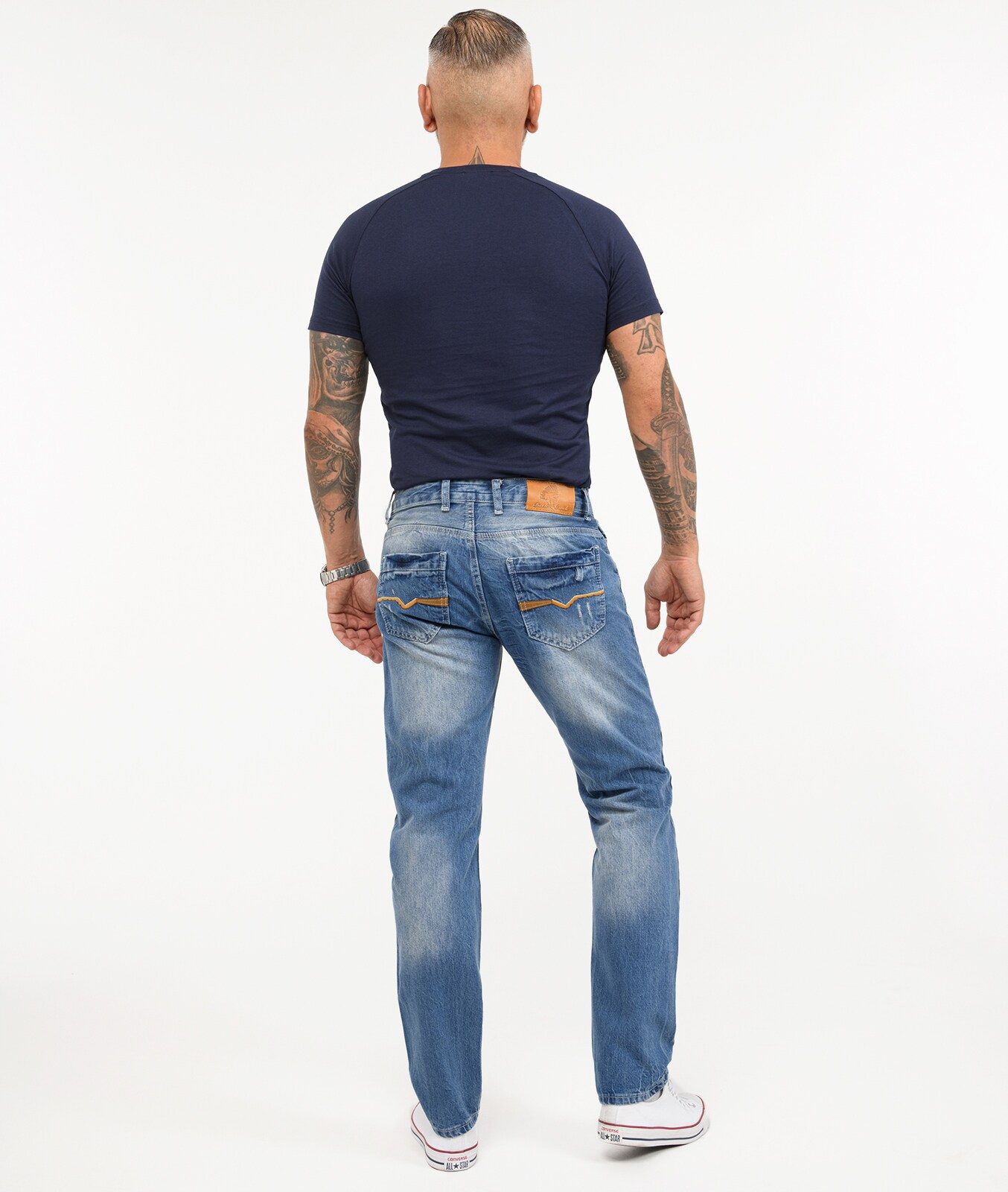 Rock Creek Jeans Straight-Cut Regular Fit