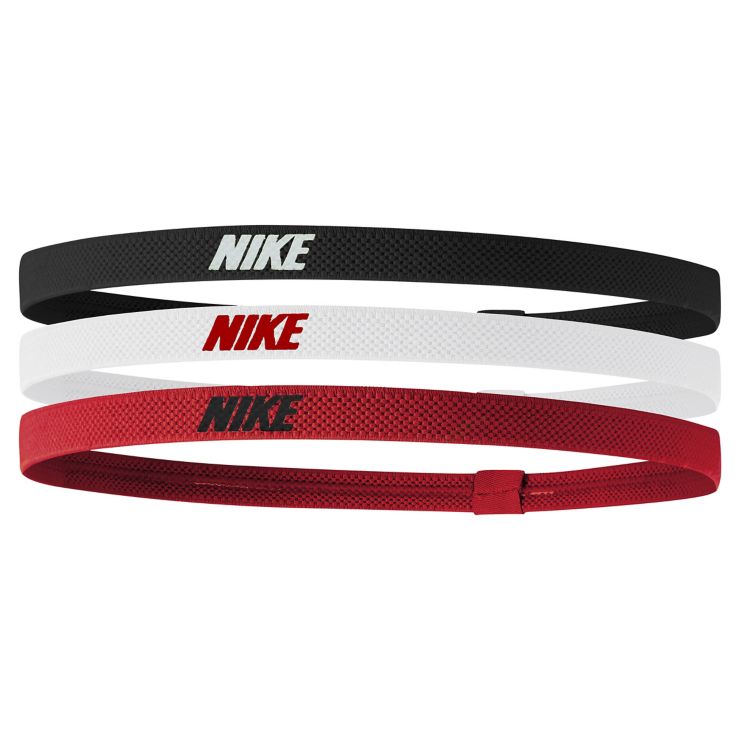 NikeELASTIC HEADBANDS 2.0 3 PK - rot