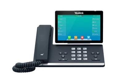 Yealink SIP-T57W - VoIP-telefon - med Bluetooth interface med opkalds-ID - IEEE 802.11a/b/g/n/ac (Wi-Fi) / Bluetooth 4.2 - 3-vejs opkaldskapacitet - SIP, SIP v2, SRTP - klassisk grå