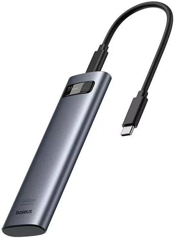 Baseus - FlyJoy Serie - SSD-behuizing - Grijs - M.2 NVMe