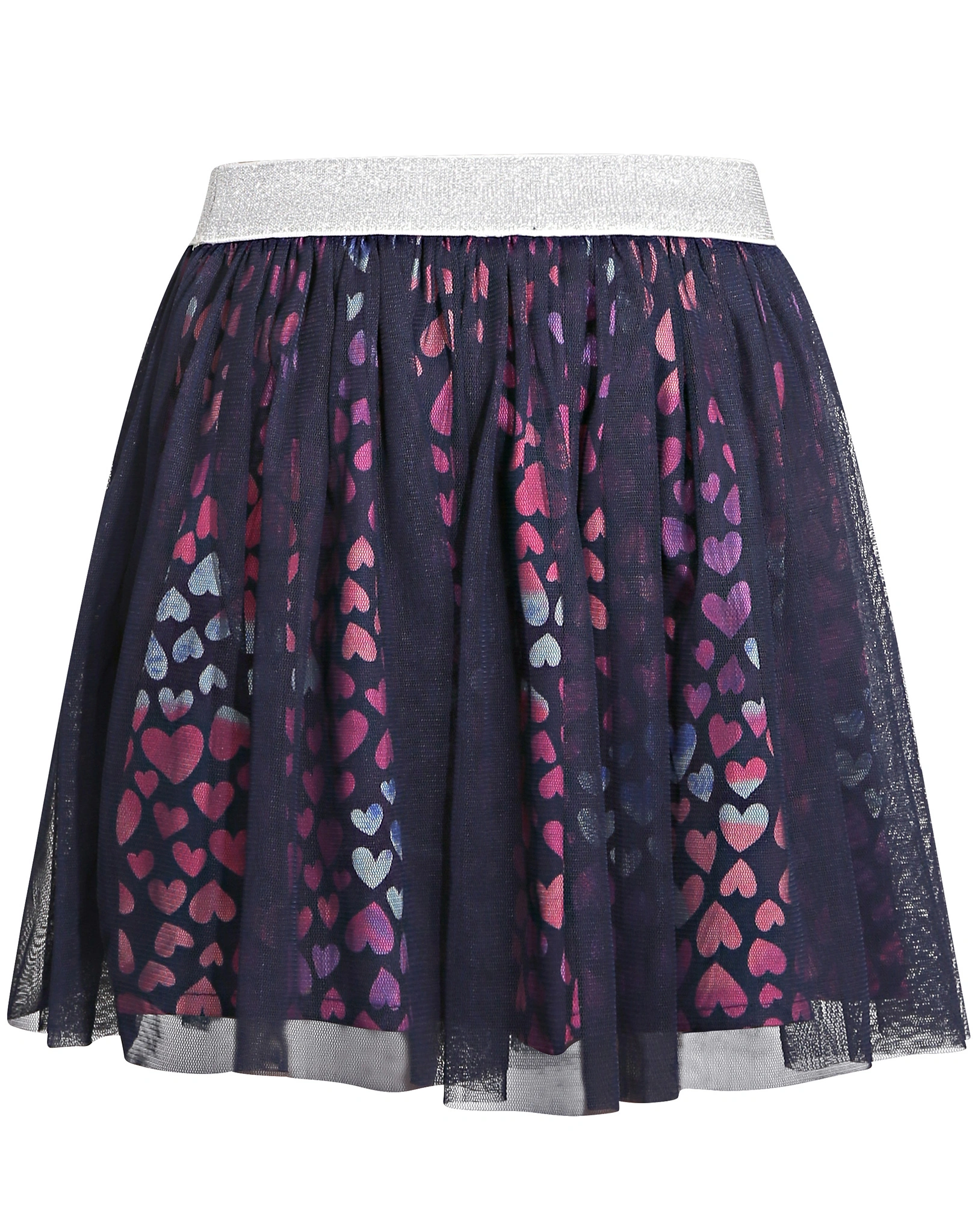 Tüll-Rock COLOR HEARTS in navy