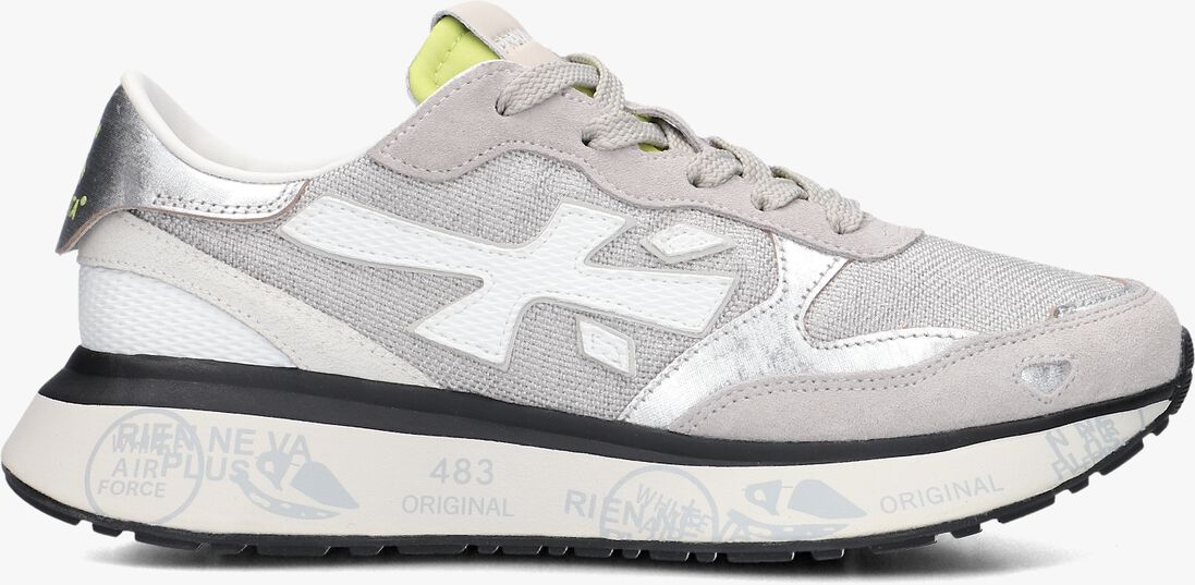 grijze premiata lage sneakers lauryn