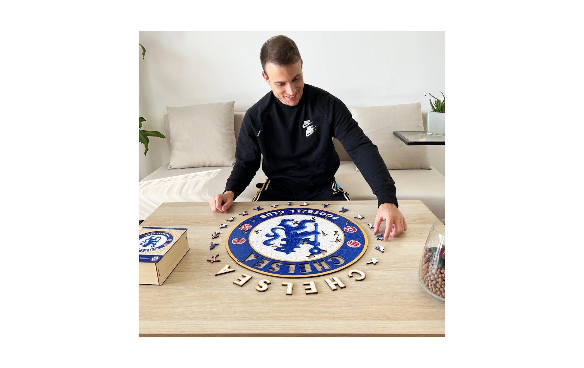 Puzzle »Iconic Chelsea FC Logo« Holzart: Birke (Herkunftsland: China)
