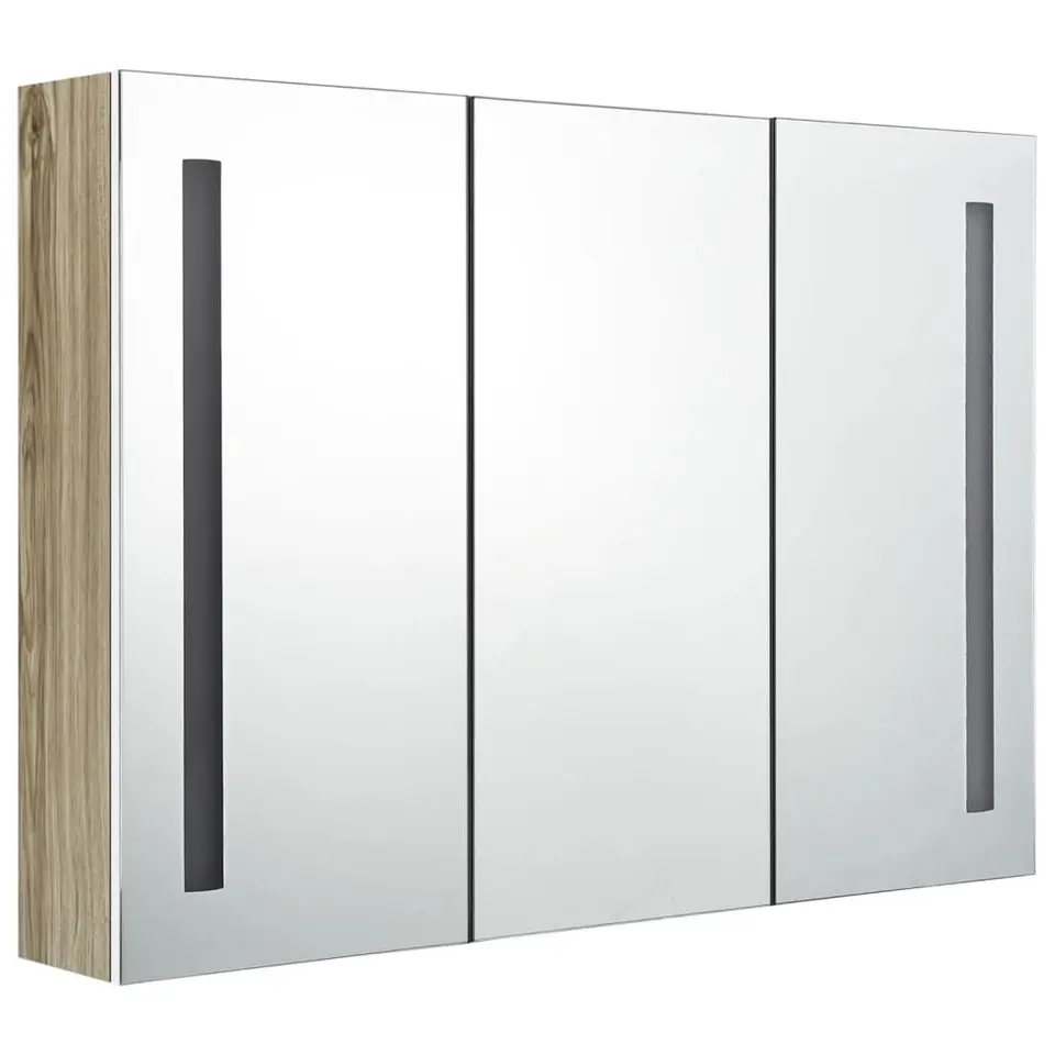 vidaXL - Badkamerkast - Wit - MDF - 89 x 14 x 62 cm