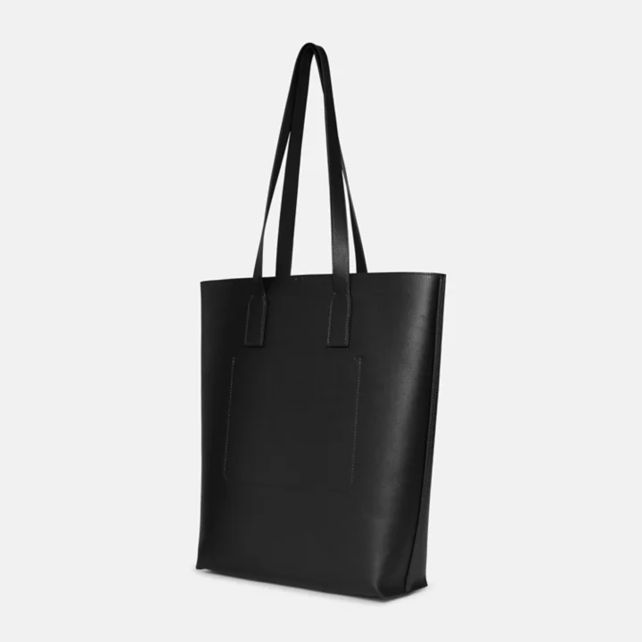 Cabas en cuir Tuckerman pour femme en noir