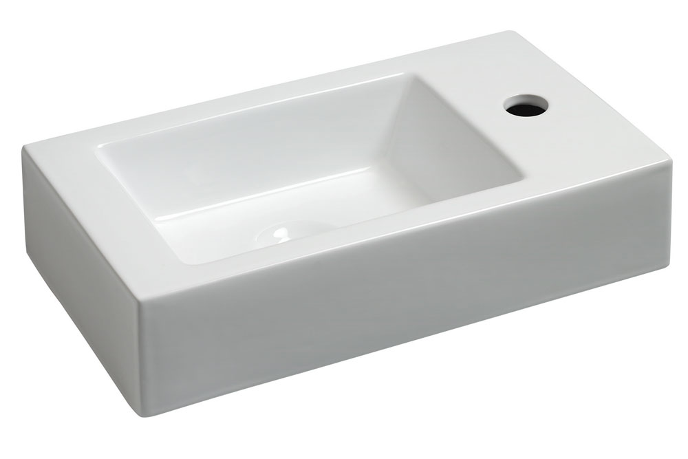 Mueller Apa fontein rechts 460x260x110 wit