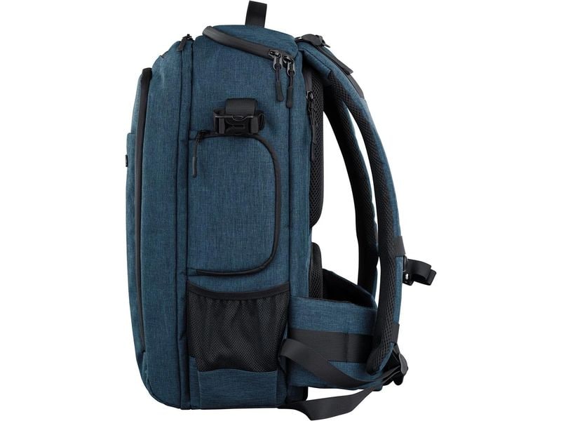 Dörr Fotorucksack Prag Pro Blau Rucksack mit Platz für DSLR und Zubehör