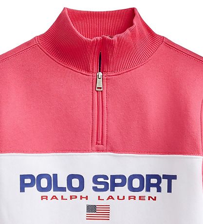 Polo Ralph Lauren Sweatshirt m. Lynl?s - Polo Sport - Pink m. Pr