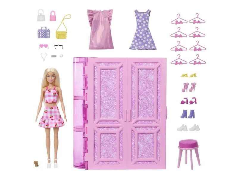 Barbie Fashion Fun Dream Closet w Doll