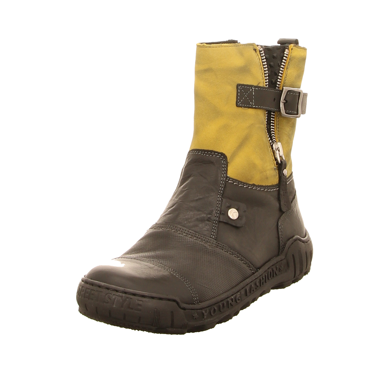 Krisbut Stiefel schwarz