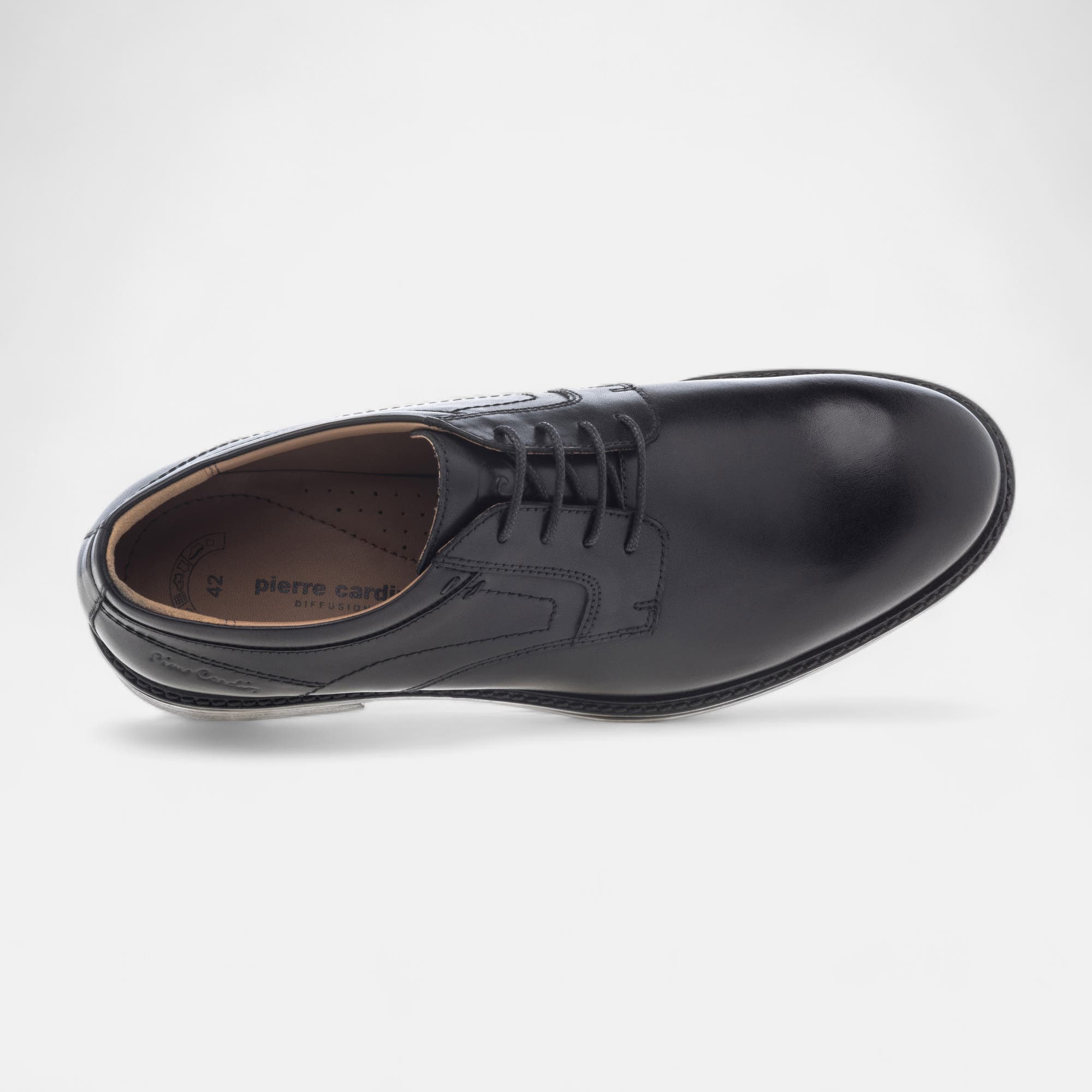 Derbies Homme en cuir noir