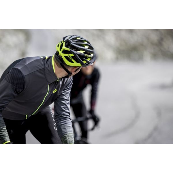 Rogelli Tecta Cykelhjelm, Black/Fluor