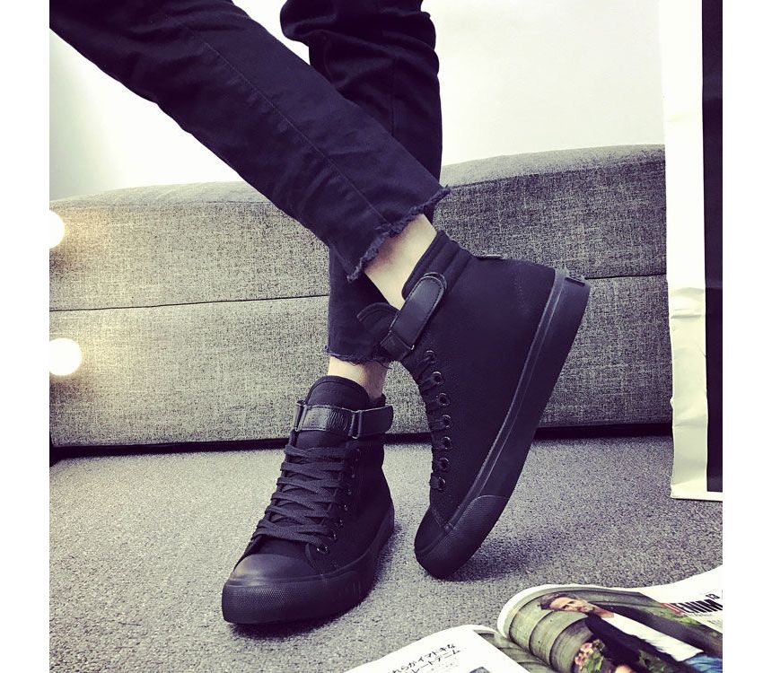 Solejoy - Canvas High-Top Sneakers