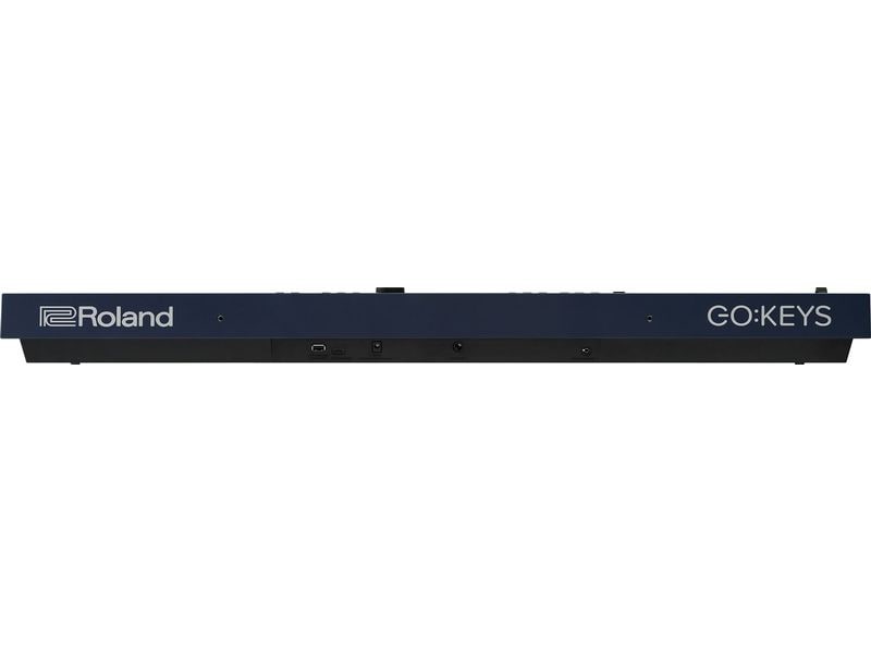 Roland Keyboard GO:KEYS 3 Dunkelblau Keyboard mit 61 anschlagsdynamischen Tasten und Zen-Core Engine