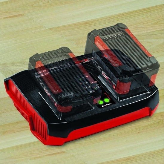 Einhell - DUO-Lader - Power X-Change - 18 V - Laadstroom 3A