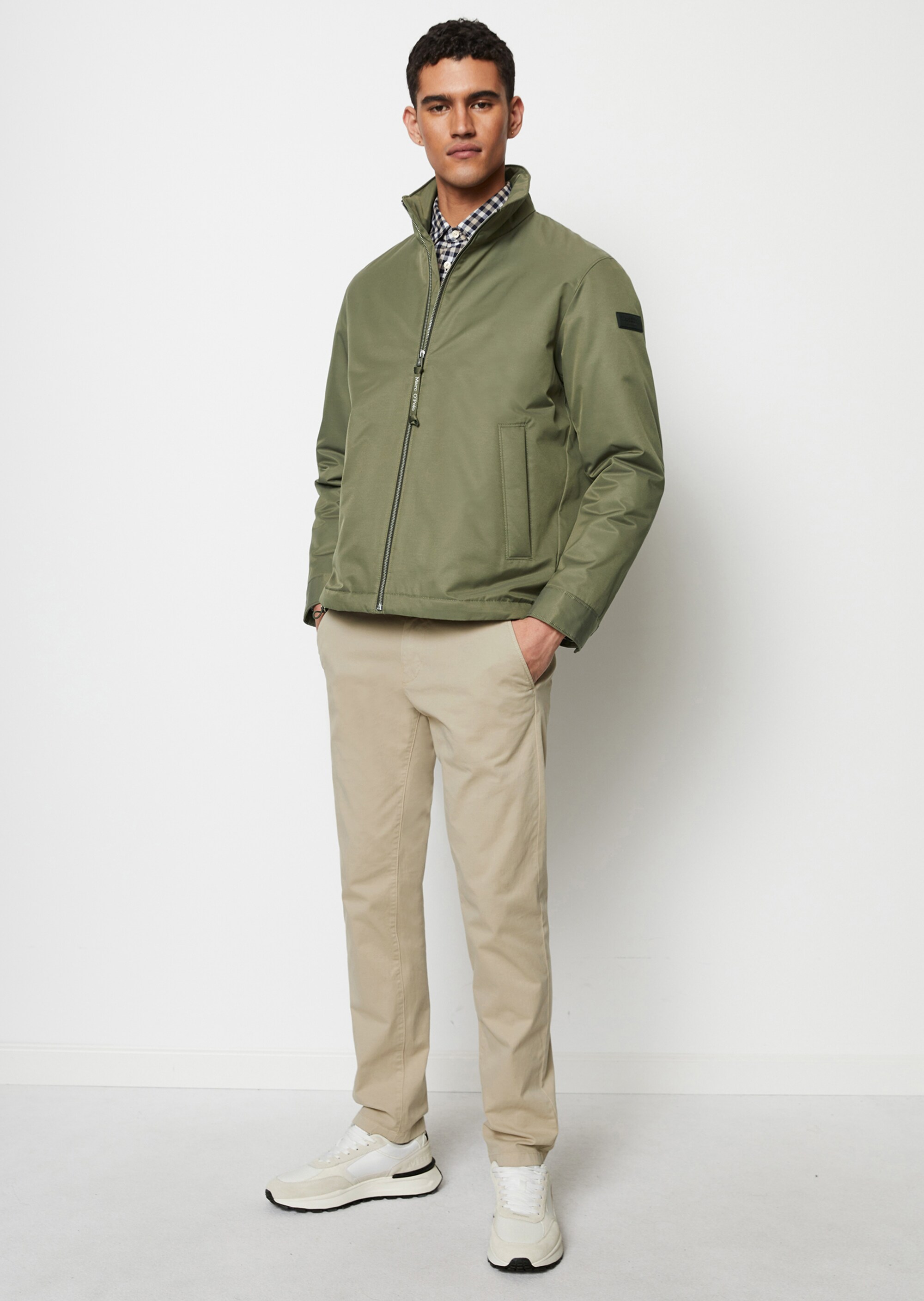 Blouson regular mit Stehkragen