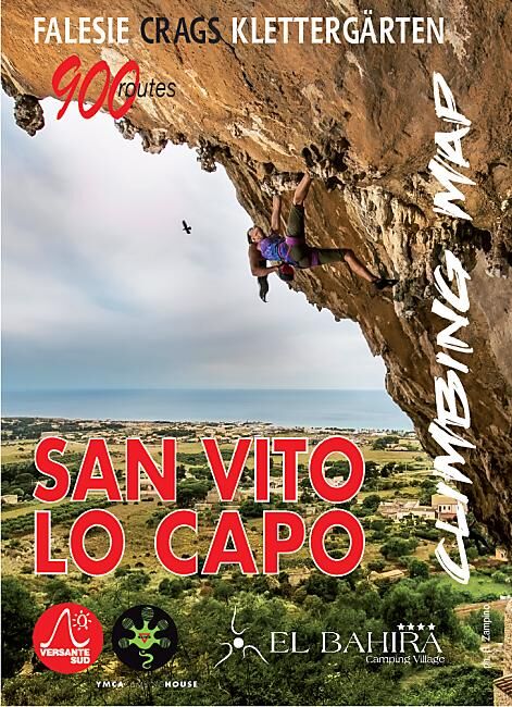 VERSANTE SUD - SAN VITO LO CAPO CLIMBING MAP