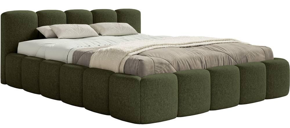 NADUVI Collection Bedframe Chloe laag 200 x 200 cm chenille