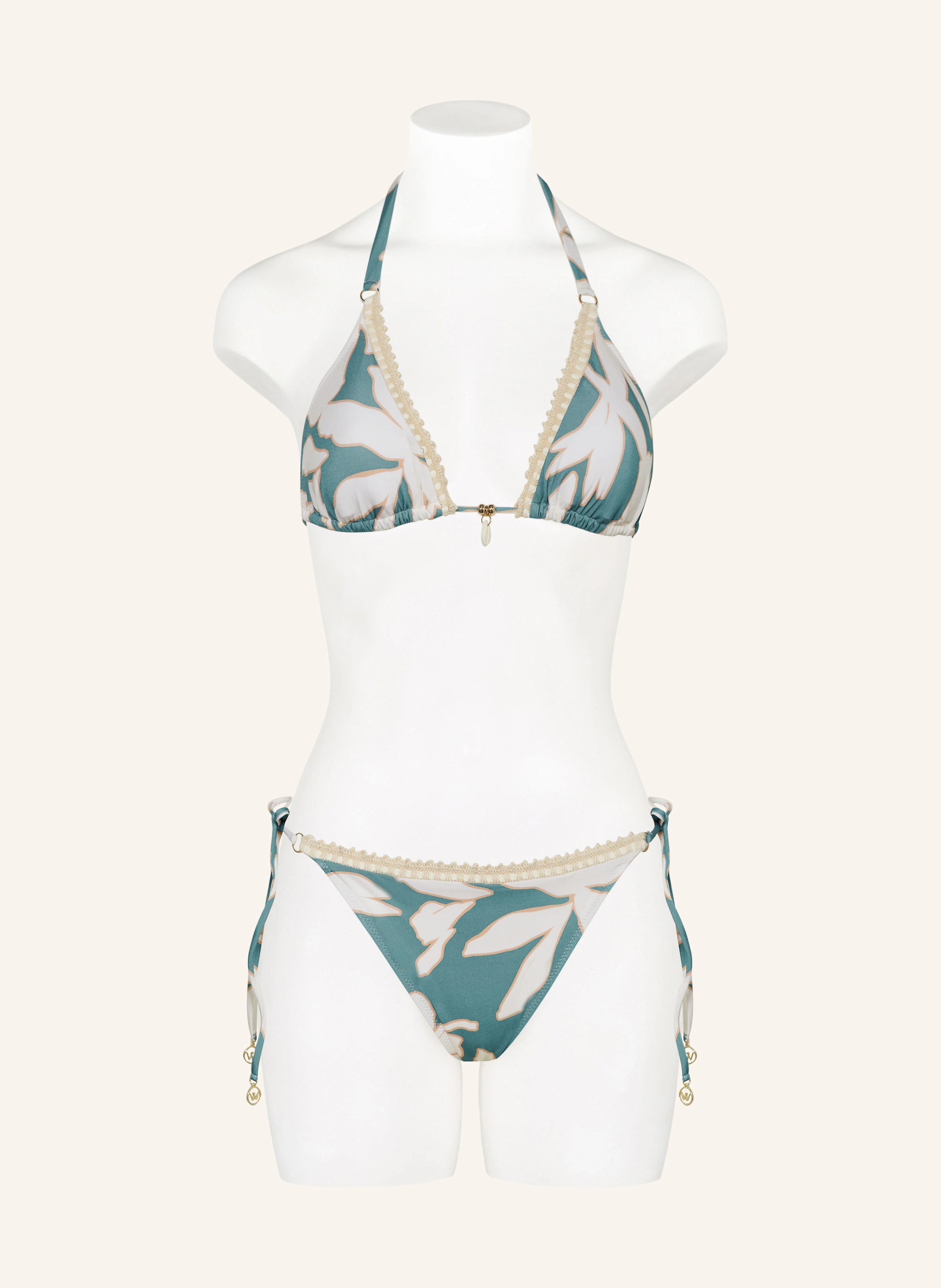 watercult Triangel-Bikini-Hose FLORAL ABSTRACT