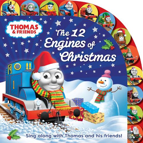 Thomas & Friends: The 12 Engines of Christmas (Board book)