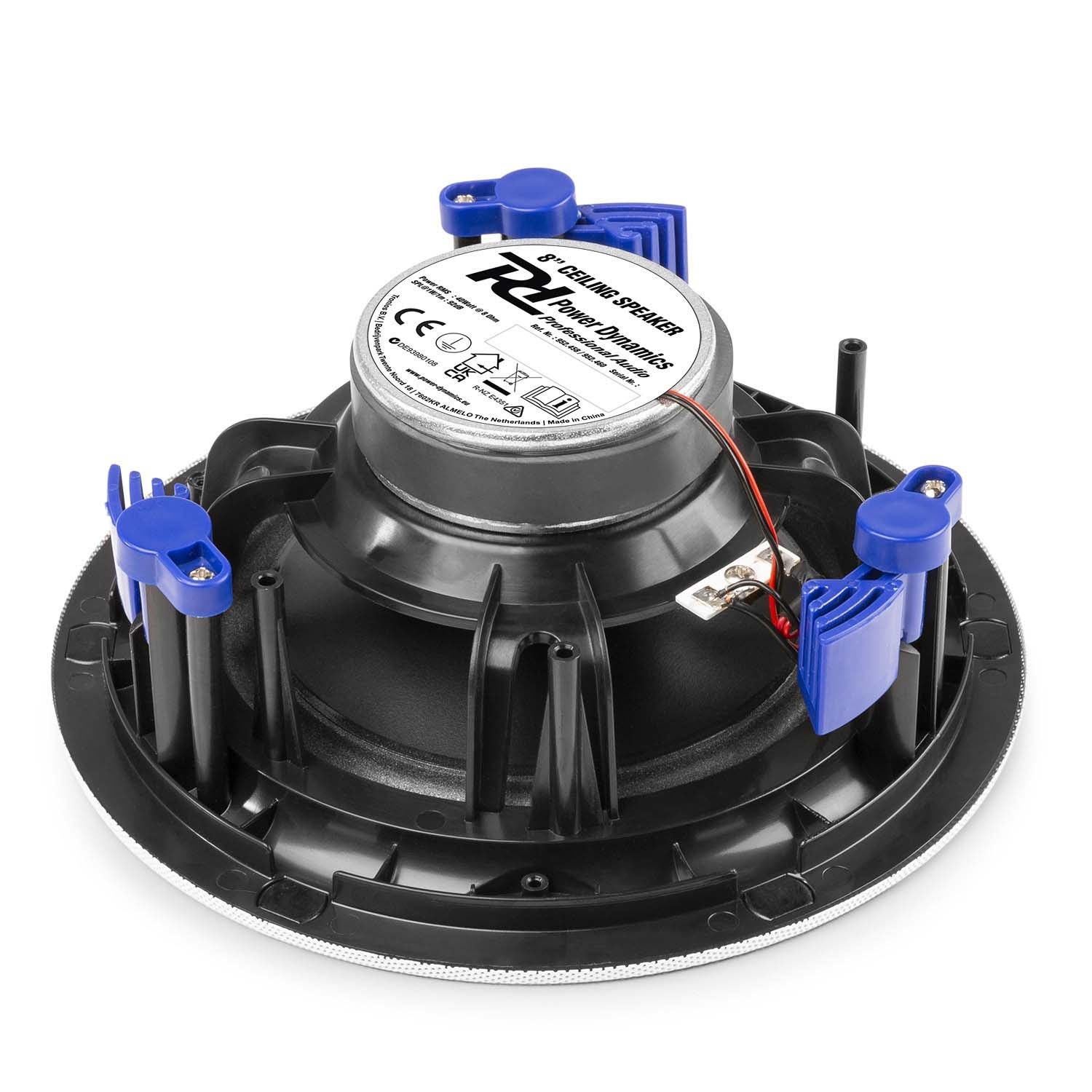 Power Dynamics Powerline A50BSet inbouw muzieksysteem 20 Watt wit