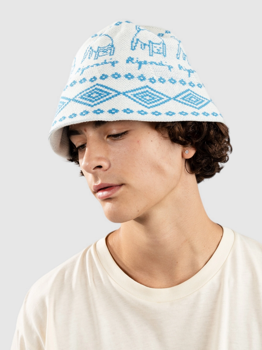 RIPNDIP Blonded Bucket Hat off white