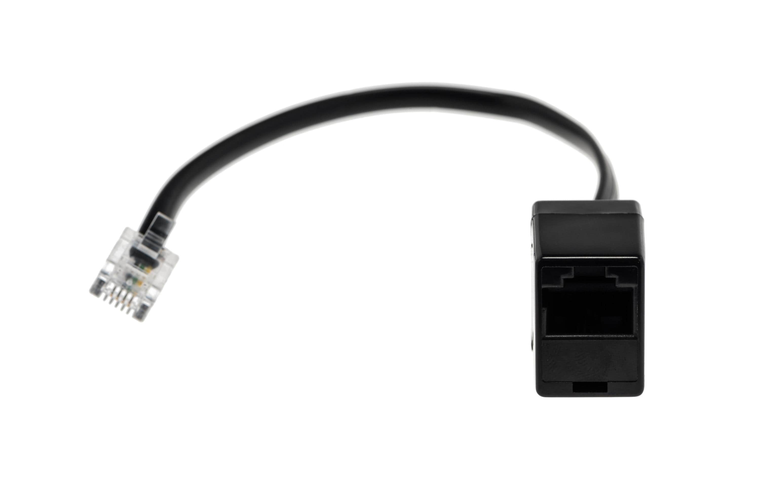 Telefonkabel RJ11 auf RJ45, 0.2 mTelefonadapterkabel RJ11/12 auf RJ45