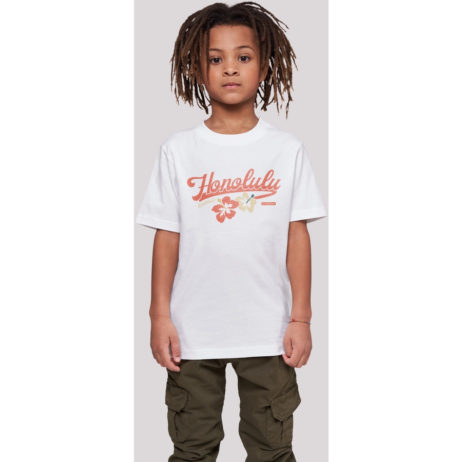 F4NT4STIC T-Shirt Honolulu weiß