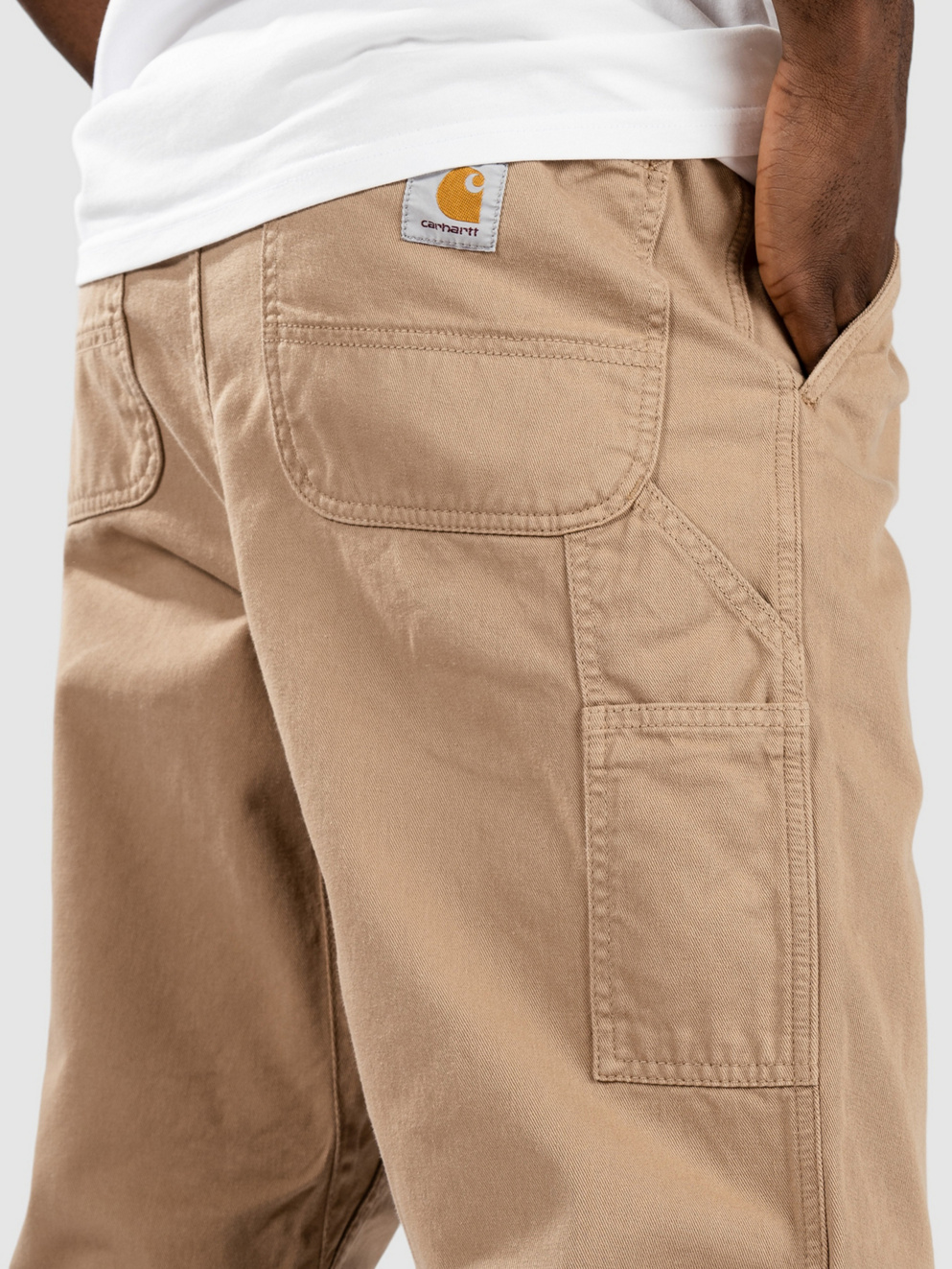 Carhartt WIP Flint Pants peanut garment dyed