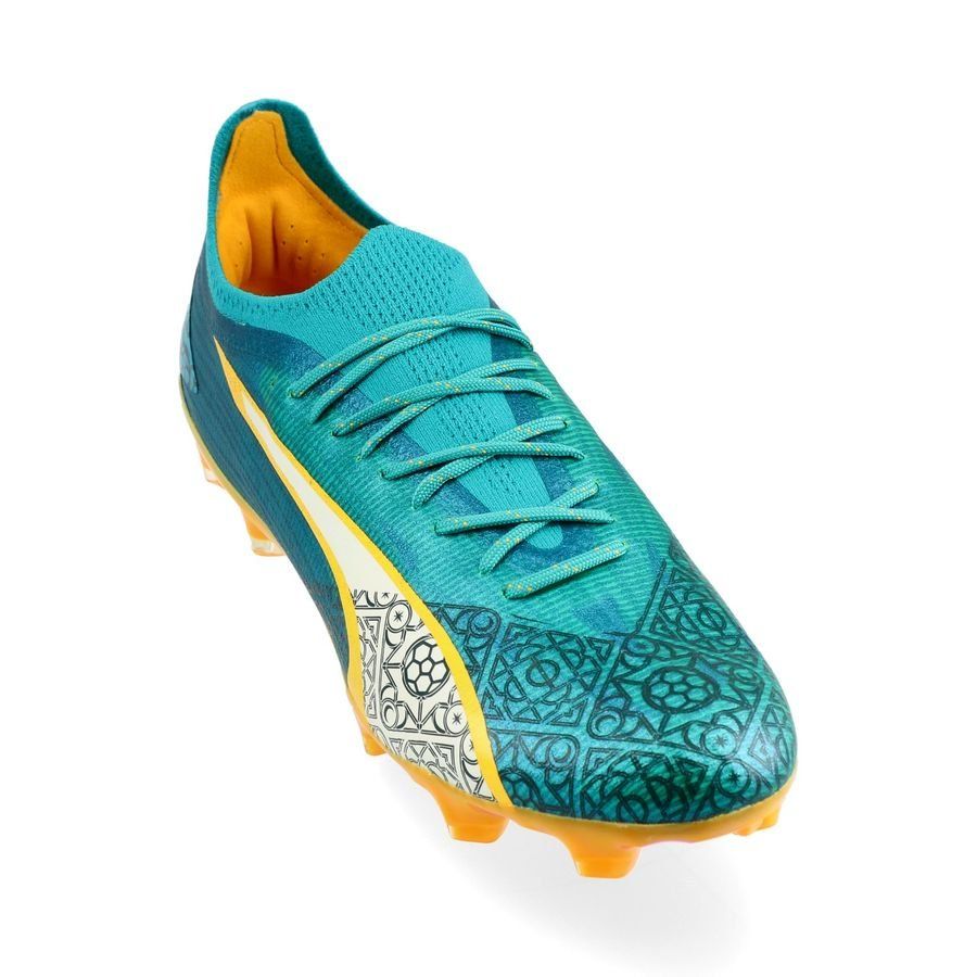 PUMA X Unisport Ultra Ultimate FG/AG Dream Factory - Deep Aqua/Alpine Snow/Tangerine ÉDITION LIMITÉE