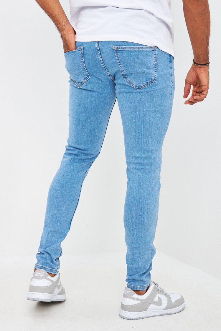 Jean Brentiny bleu uni