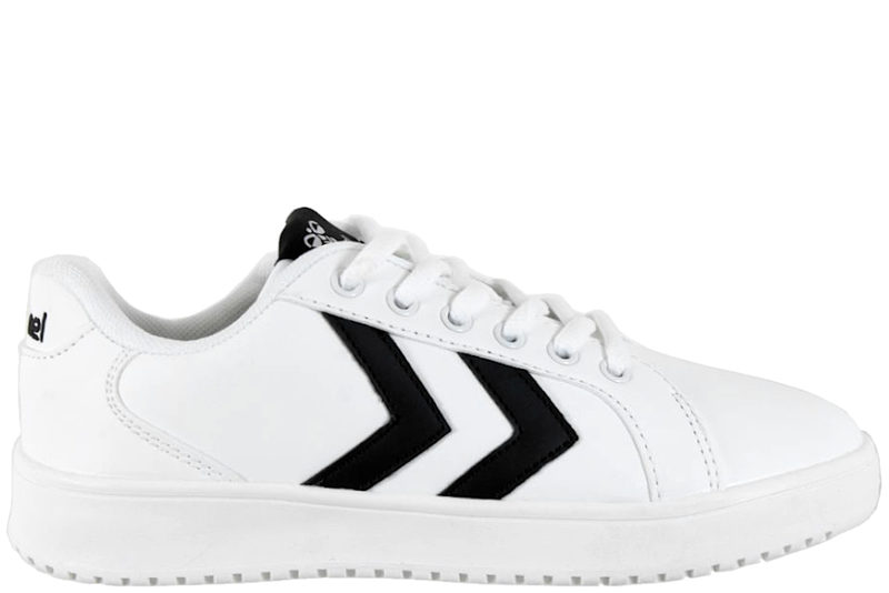 HUMMEL DERBY COURT LC JR SKO I HVIDT PU
