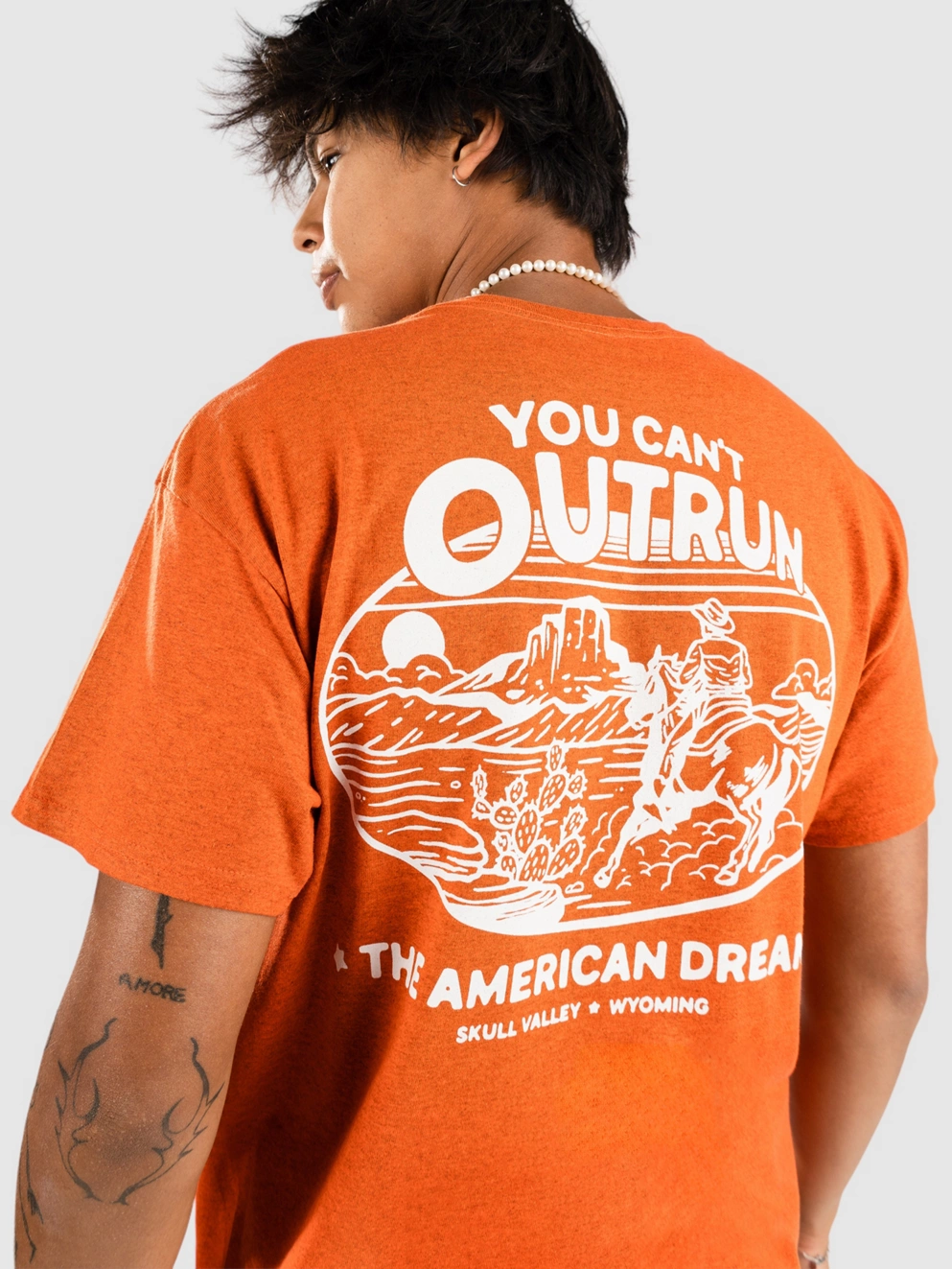 Dravus The American Dream T-Shirt texas orange