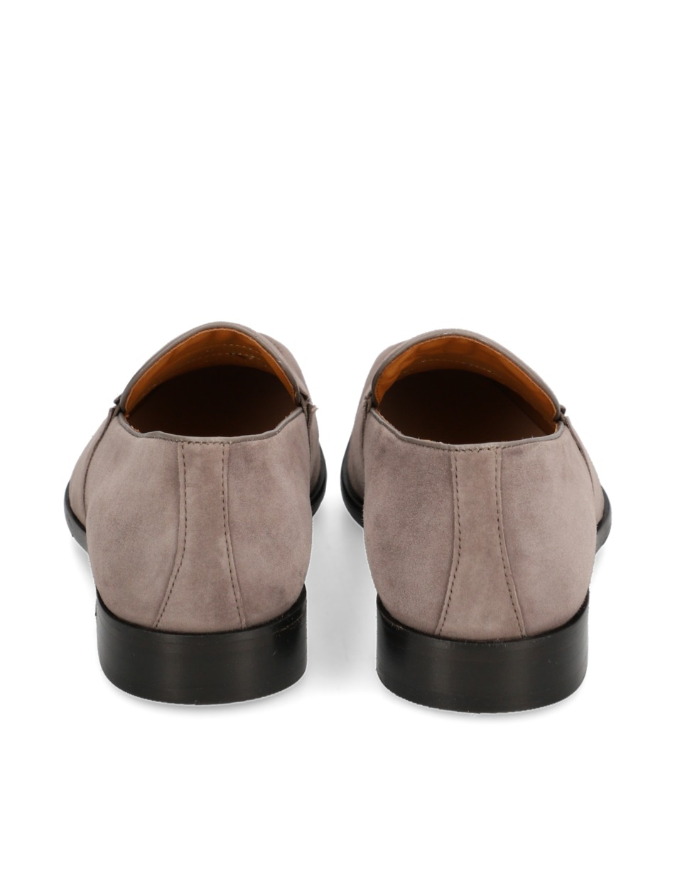 Veloursleder Slipper klassisch