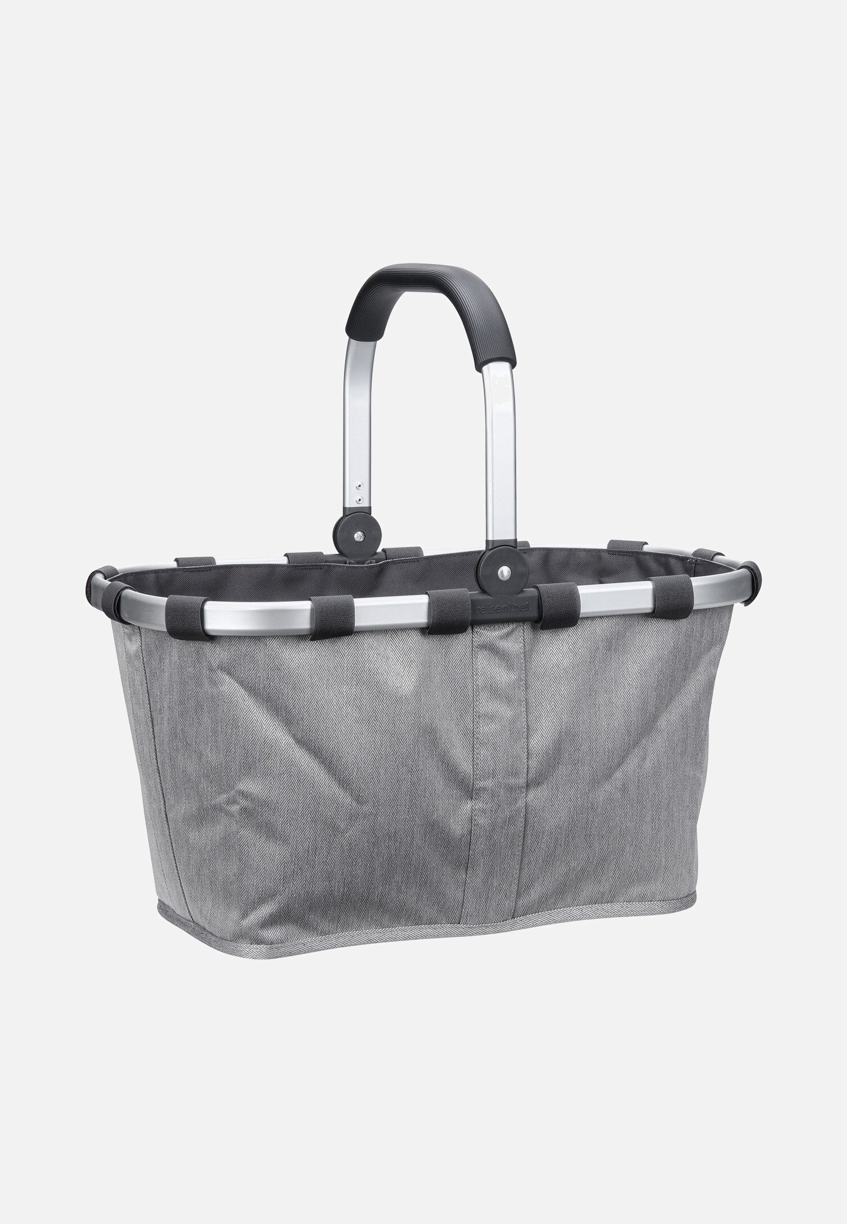 carrybag Herringbone Grey - Einkaufskorb