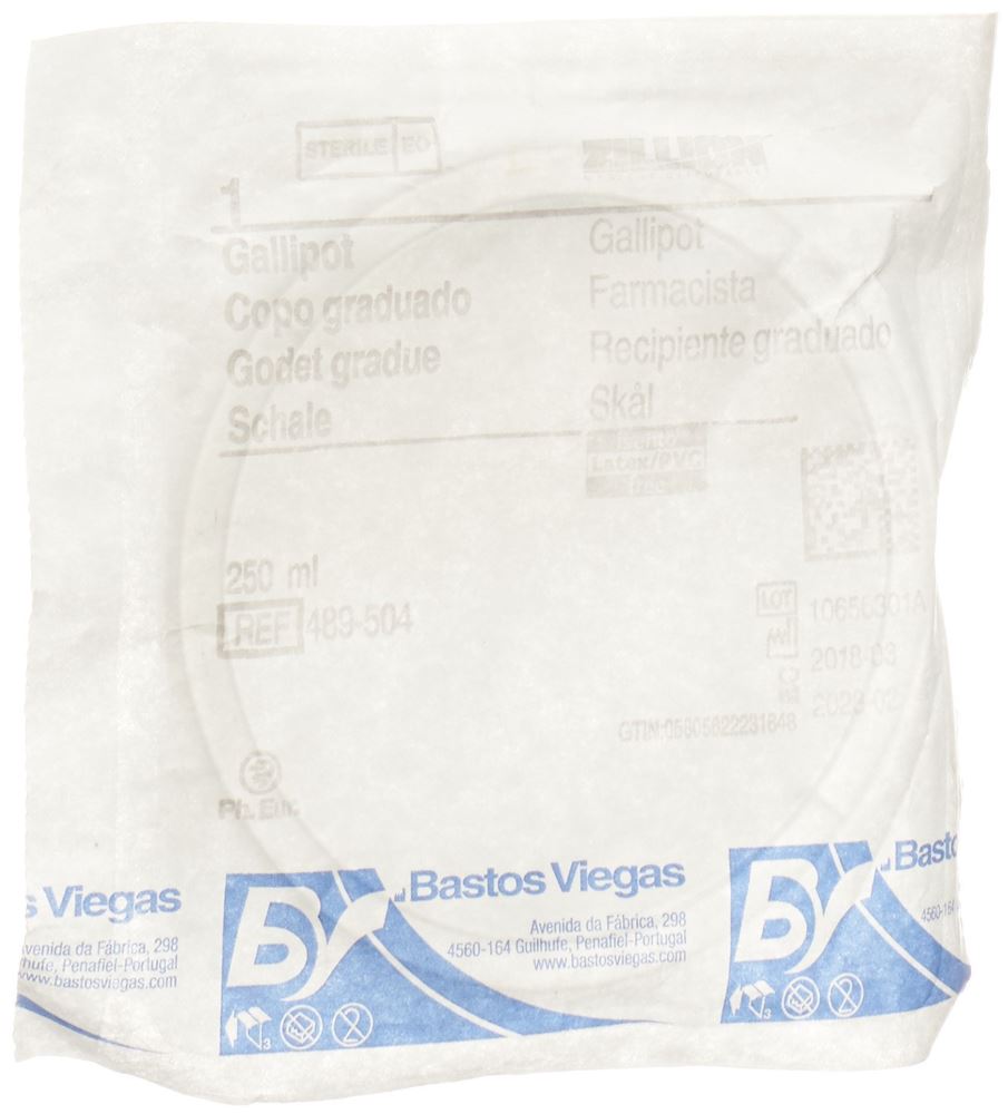 BASTOS Einweg Schale<br>1 Stück, 250ml, Plastik steril