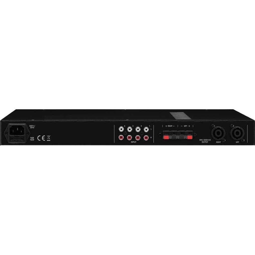 Monacor STA-200D klasse D versterker 300 Watt