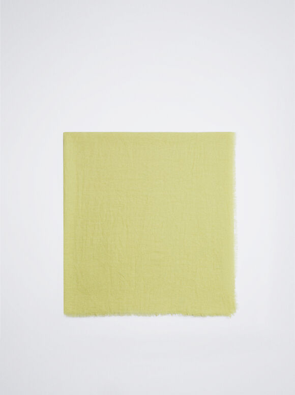 Pashmina lisa - Amarela