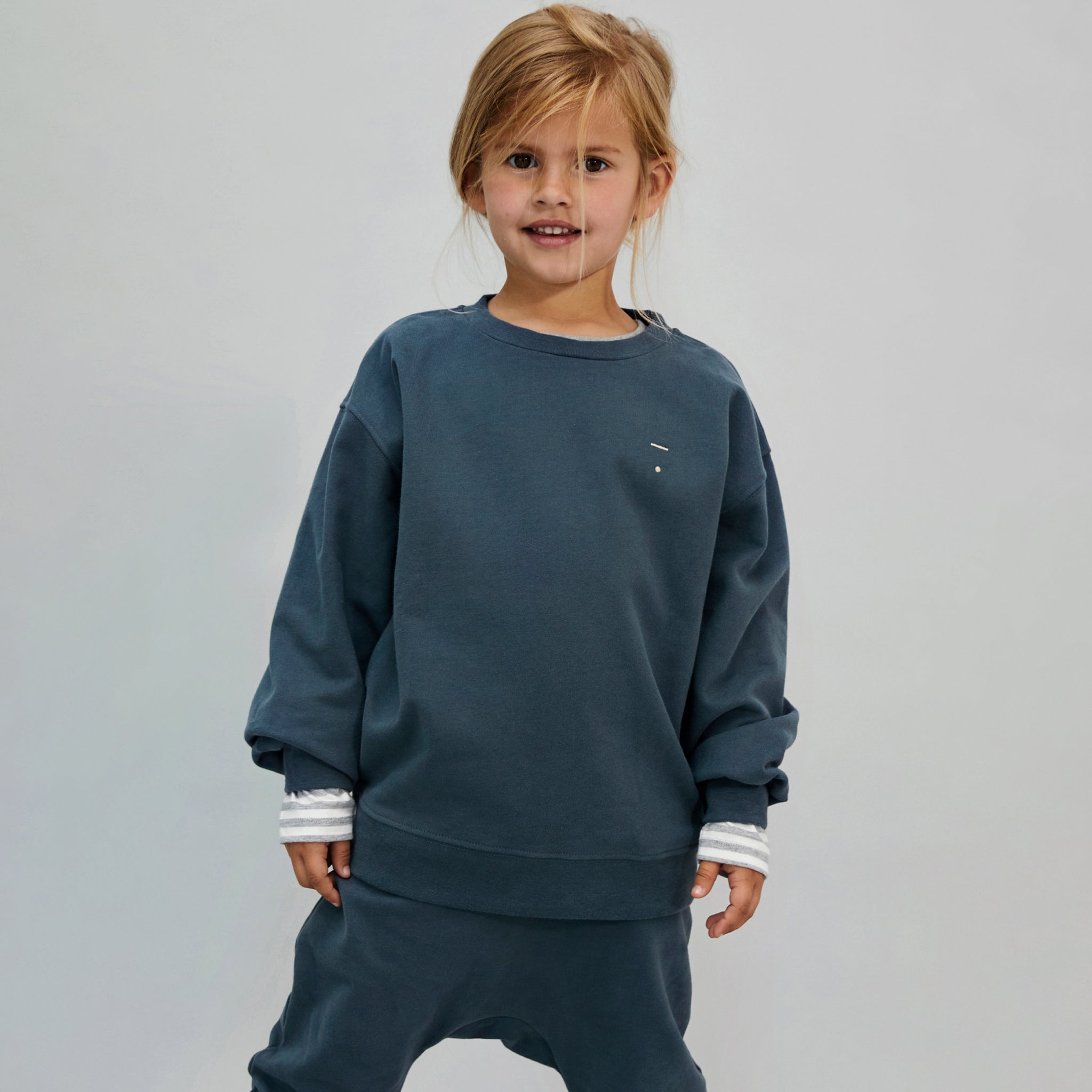 Sweatshirt Blue Grey