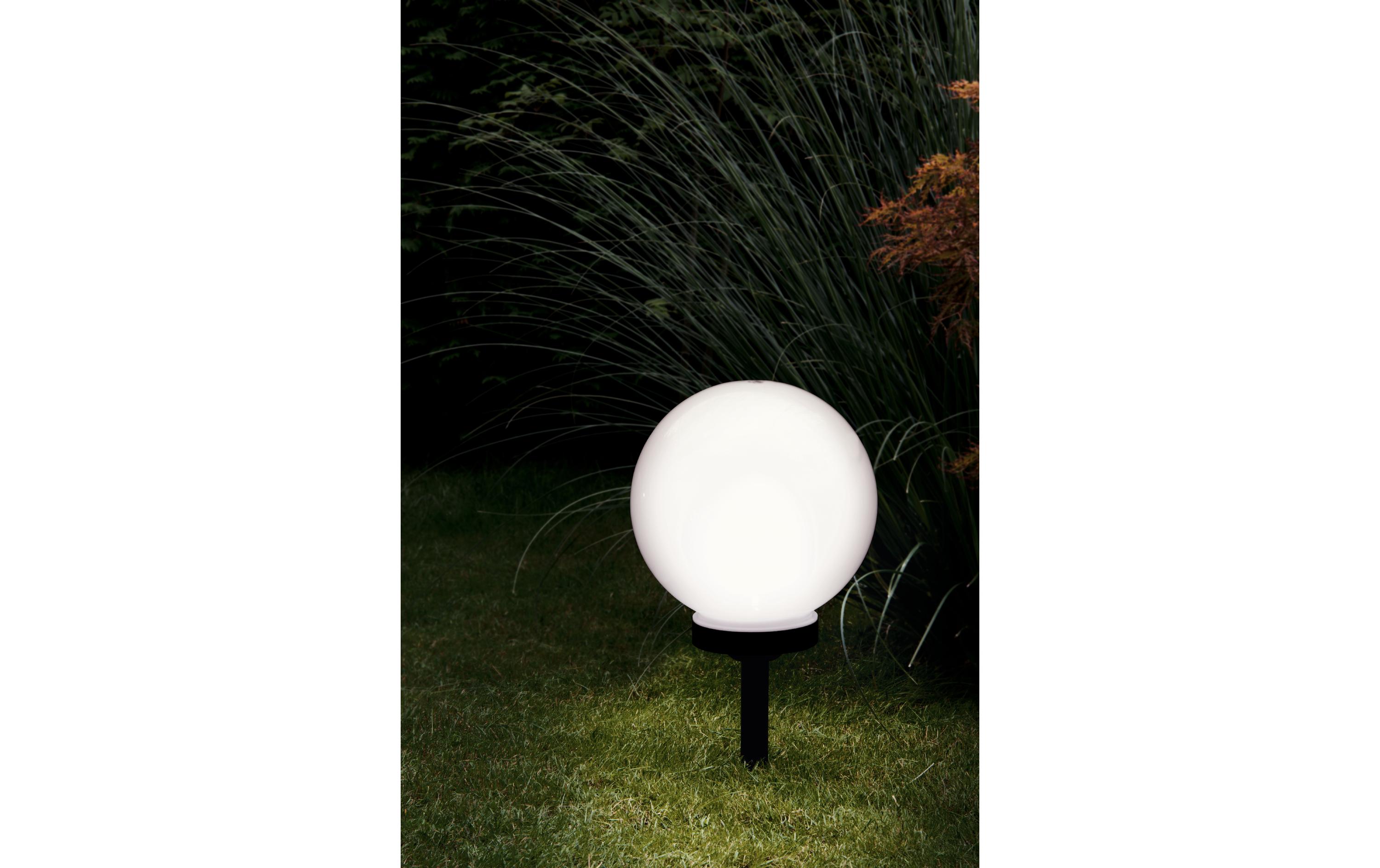 Gartenlicht Solar 22444 KugelSolarleuchte mit Erdspiess